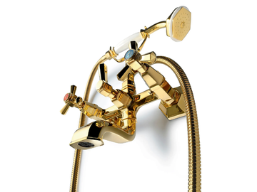 ECCELSA 3274RG306 - Classic style 2 hole bathtub tap by RUBINETTERIE STELLA - view 2